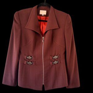 Alberto makali size 10 blazer vine color